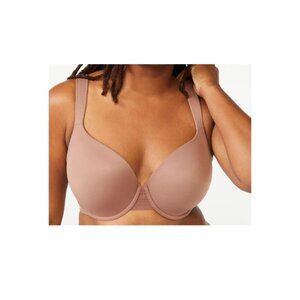 Brown Full Figure T-shirt Bra 46DDD